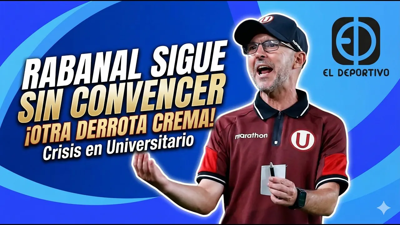 Reproducir: EN VIVO: RABANAL SIGUE SIN CONVENCER, OTRA DERROTA PARA LA 'U' | EL DEPORTIVO DIGITAL