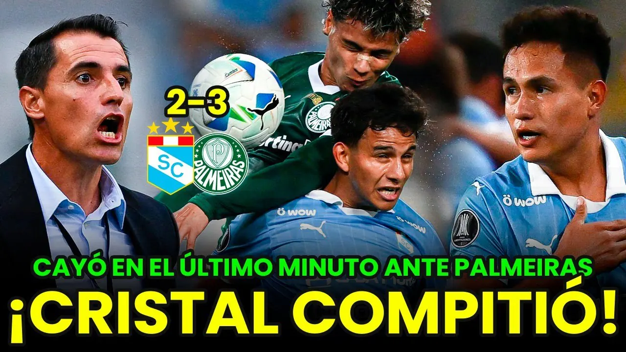 Reproducir: 🔴 #ENVIVO | ¡DOLOROSA DERROTA! SPORTING CRISTAL CAYÓ 2-3 ANTE PALMEIRAS |GOLAZOS DE PRETELL Y TÁVARA