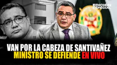 #EnVivo Santiváñez irá al Congreso para exponer planes del Mininter previo a debate de censura