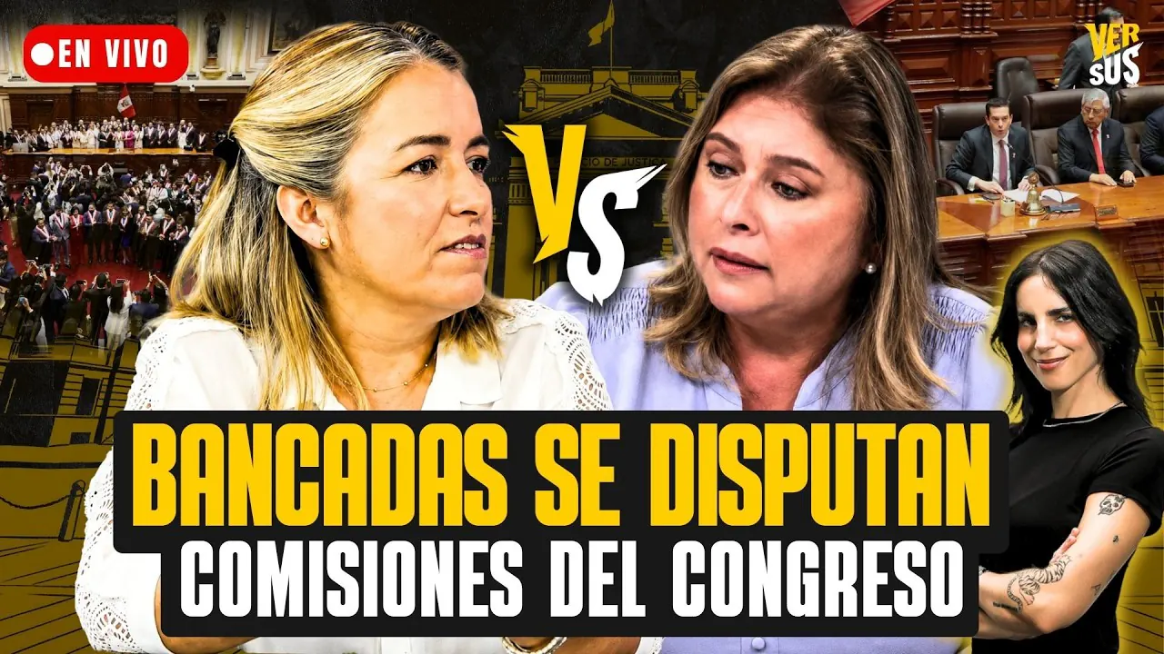 Reproducir: 🟠 ¿QUÉ BANCADAS DEBEN PRESIDIR LAS COMISIONES MÁS IMPORTANTES DEL CONGRESO? | Versus