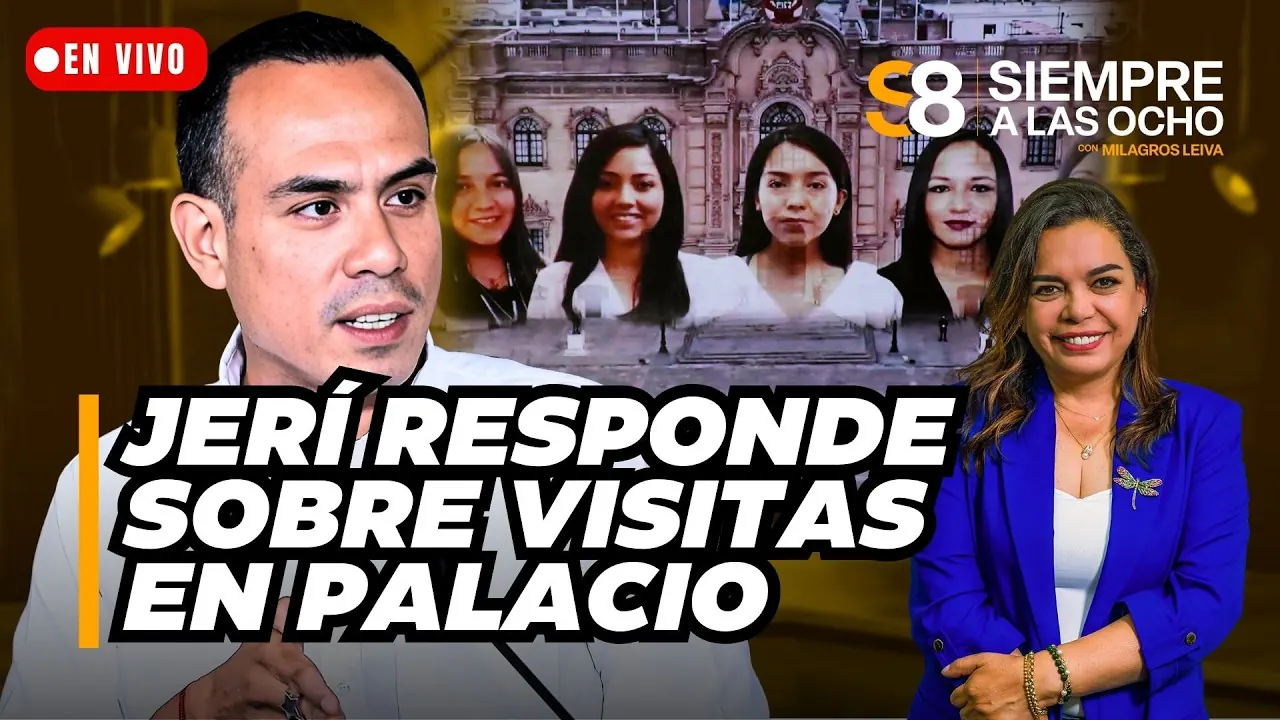 Reproducir: 🟡 JOSÉ JERÍ RESPONDE SOBRE VISITAS NOCTURNAS EN PALACIO DE GOBIERNO | Siempre a las ocho