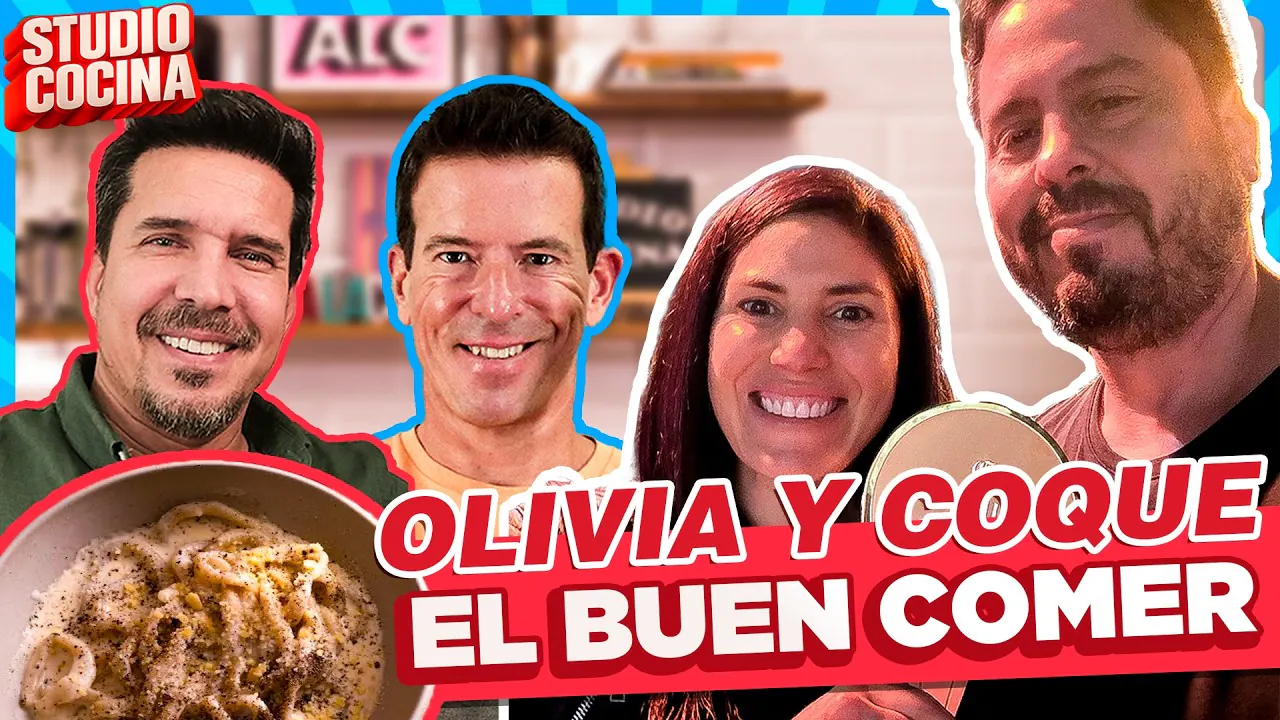 Reproducir: OLIVIA Y COQUE CONQUISTAN NUESTROS ESTÓMAGOS 🍫🍰 Pici al queso I Studio Cocina