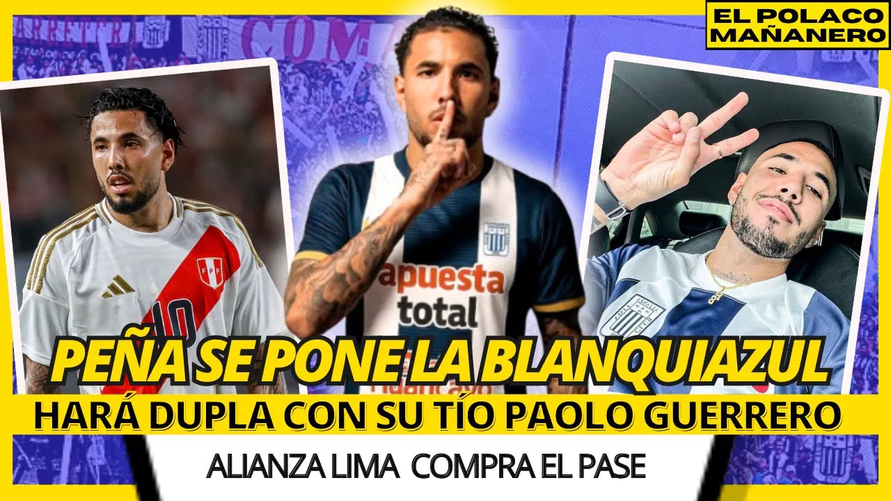 Reproducir: SERGIO PEÑA YA ES DE ALIANZA LIMA - 🟡 EL POLACO MAÑANERO 🇵🇪