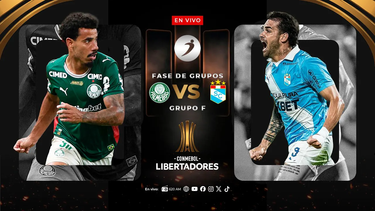 Reproducir: Palmeiras vs Sporting Cristal por RADIO OVACION 🔴 #ENVIVO | COPA LIBERTADORES