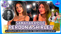 SAMAHARA PIDE PERDÓN A SHIRLEY ARICA. ESCÁNDALOS DE FIN DE SEMANA #puroshow