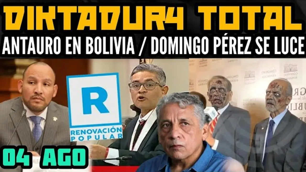 Reproducir: EL APRA VUELVE / PATRICIA BENAVIDES AMENAZA CON REGRESAR / LLORA MUÑANTE - 04 AGO