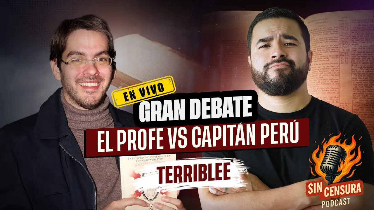 Reproducir: Gran DEBATE: Capitán Perú vs El Profe sobre ruedas / Terrible lo que pasará