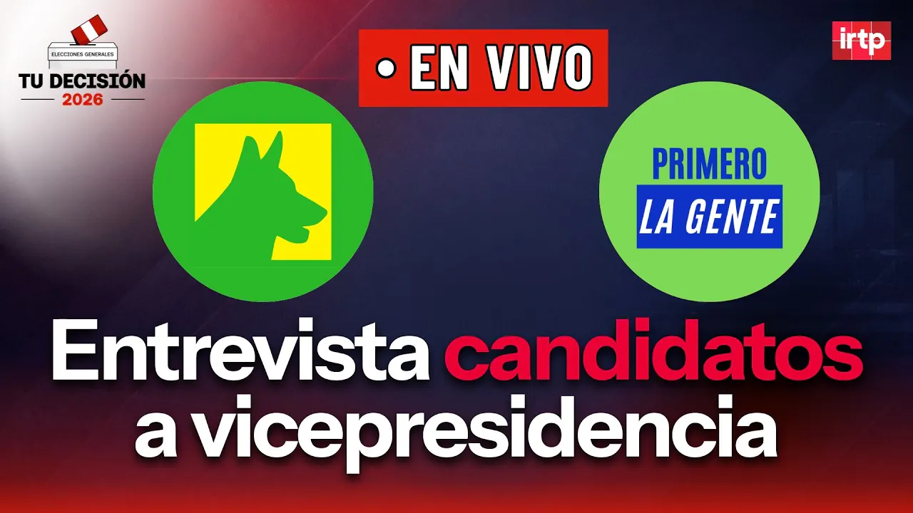 Reproducir: Candidatos a la vicepresidencia: Primero la Gente y Progresemos | “Tu decisión 2026”