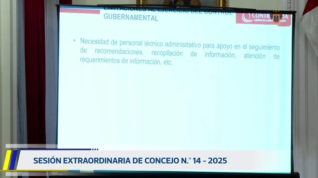 Reproducir: Sesión Extraordinaria de Concejo n.º 14-2025 | 19 de junio.