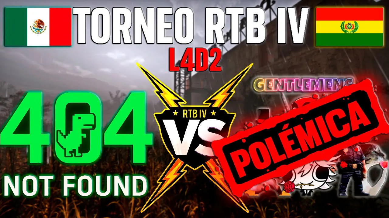 Reproducir: TORNEO RTB IV LEFT 4 DEAD 2 | Gentlemans VS Not Found | Bolivia/Perú VS México/Venezuela | INVICTOS
