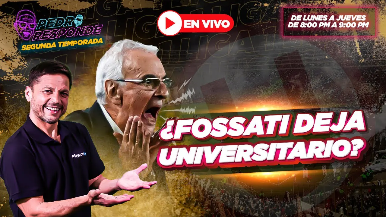 Reproducir: ¿SE DESARMA UNIVERSITARIO? ¡PEDRO RESPONDE EN VIVO!  |#Playzontv #PedroResponde
