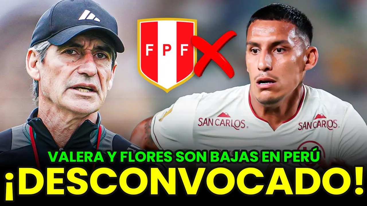 Reproducir: ALEX VALERA FUE DESCONVOCADO DE LA SELECCIÓN PERUANA | LLAMADO DE EMERGENCIA: 'TUNCHE' RIVERA