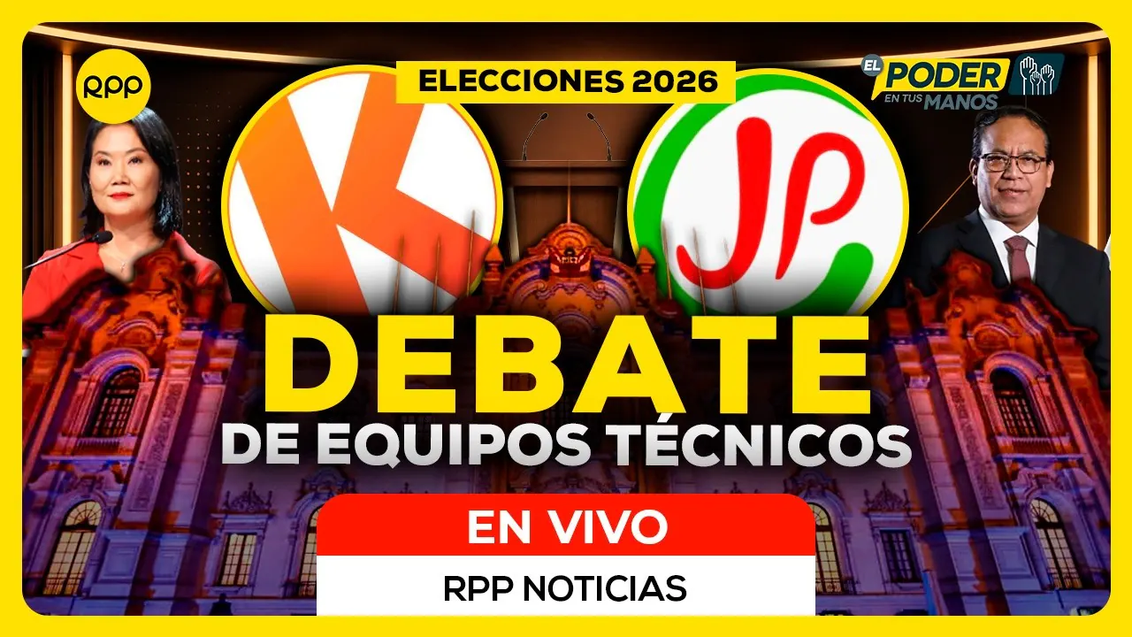 Reproducir: 🔴 ELECCIONES 2026: DEBATE DE EQUIPOS TÉCNICOS | FUERZA POPULAR VS JUNTOS POR EL PERÚ | EN VIVO
