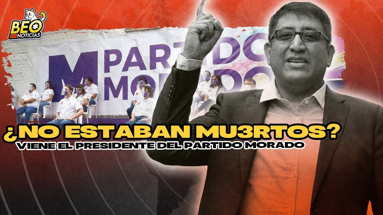 Reproducir: LO QUE QUEDA DEL PARTIDO MORADO🟣 | BEO NOTICIAS