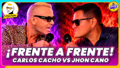 CARLOS CACHO FRENTE AL DIRECTOR DE SHOW.PE SIN FILTRO #showpe