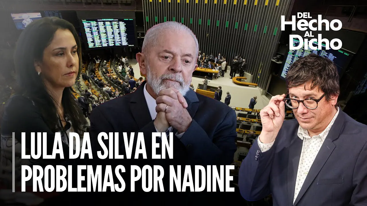 Reproducir: LULA DA SILVA en problemas por dar asilo a NADINE HEREDIA | Del Hecho al Dicho con Jaime Chincha