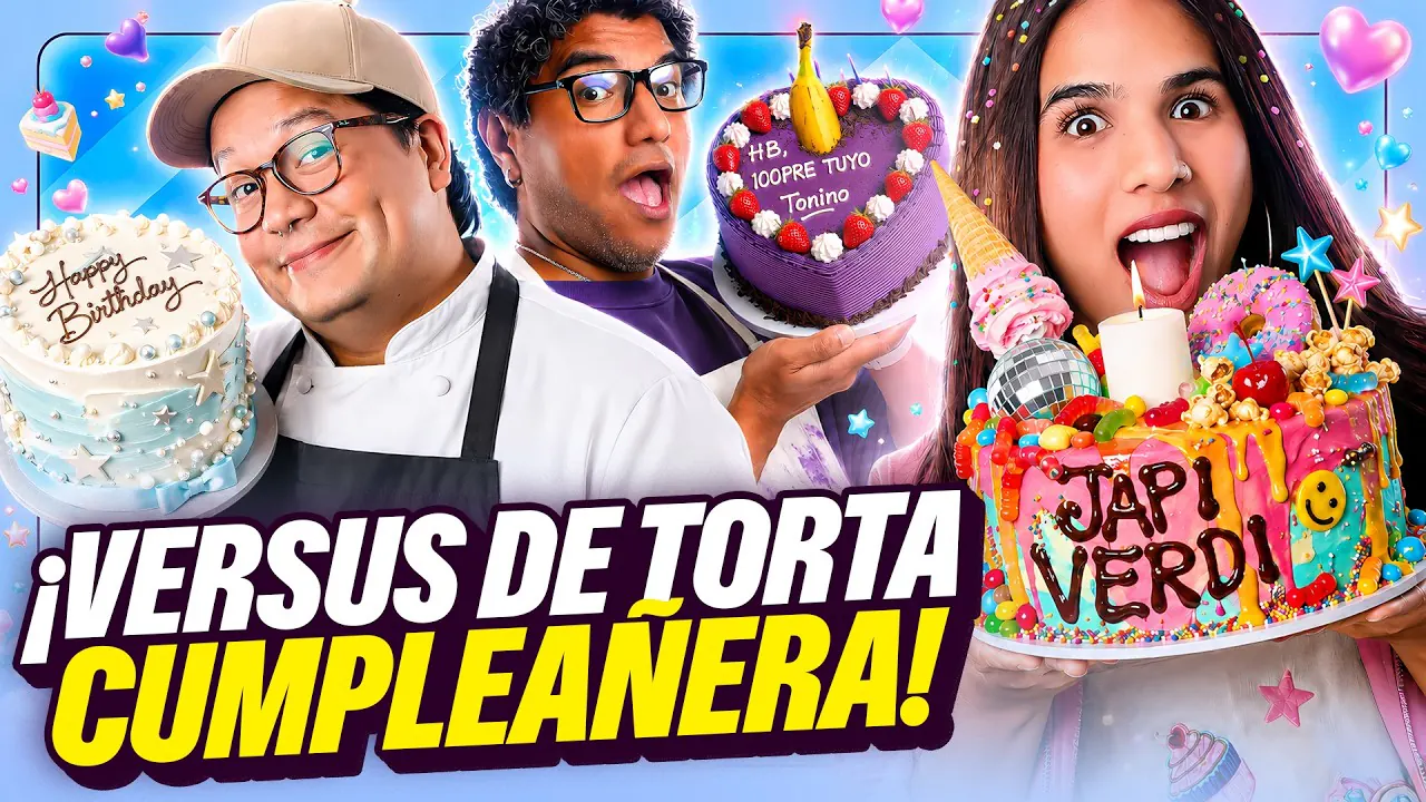 Reproducir: QUIEN HACE EL MEJOR PASTEL CUMPLEAÑERO | VERSUS DE COMIDA EN OMG | OH MY GOOD