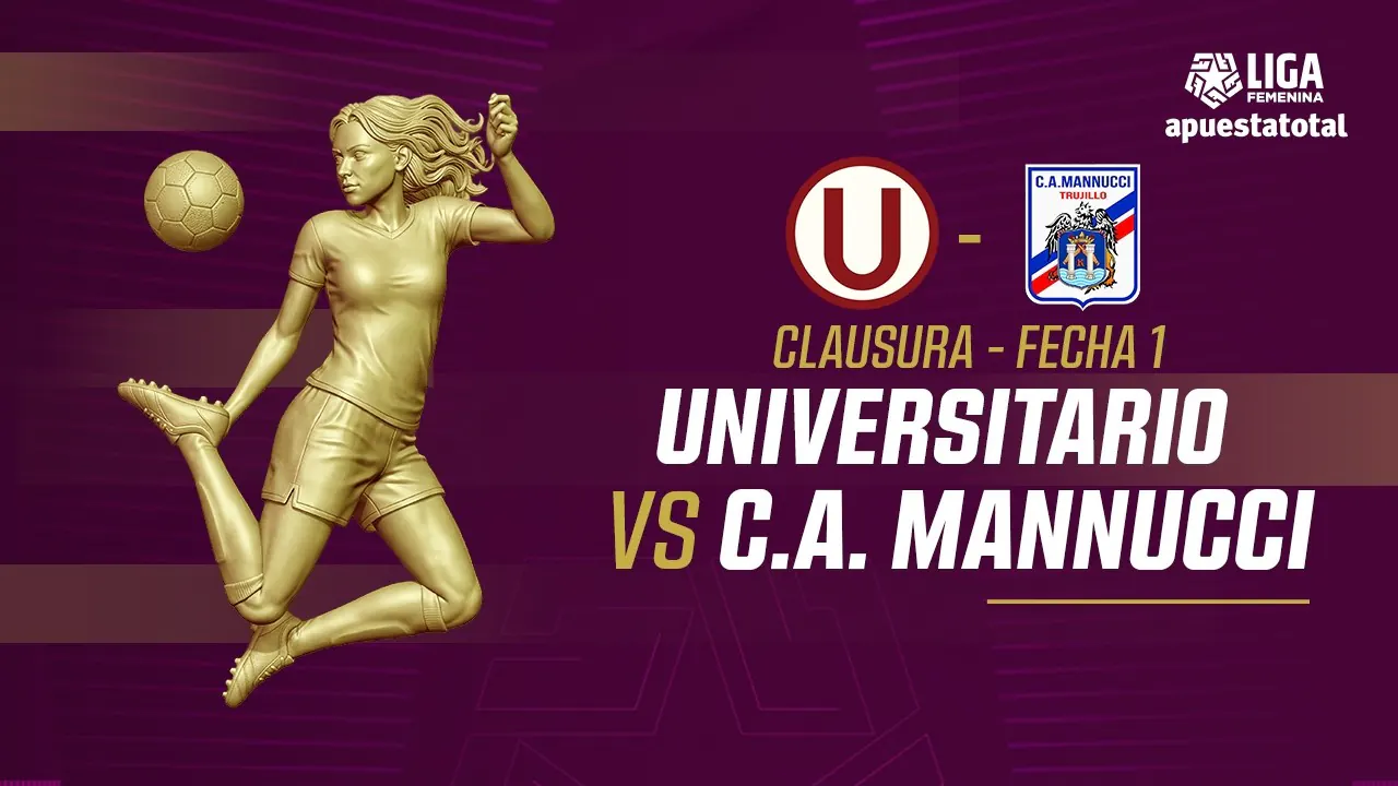 Reproducir: 🔴 EN VIVO | UNIVERSITARIO VS C.A. MANNUCCI | LIGA FEMENINA | CLAUSURA FECHA 1