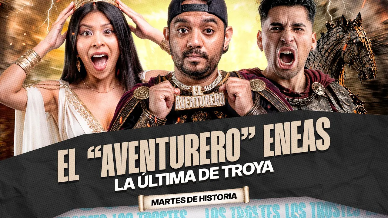 Reproducir: #LOSTROSTES | HOY: LA ENEIDA ¡LA ÚLTIMA DE TROYA! Martes de Historia🤩