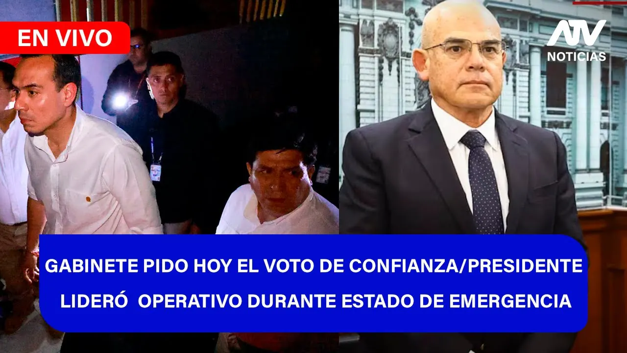 Reproducir: Fe de Erratas 📱🎙️| GABINETE PIDO HOY EL VOTO DE CONFIANZA/PRESIDENTE LIDERÓ OPERATIVO  - ATV+