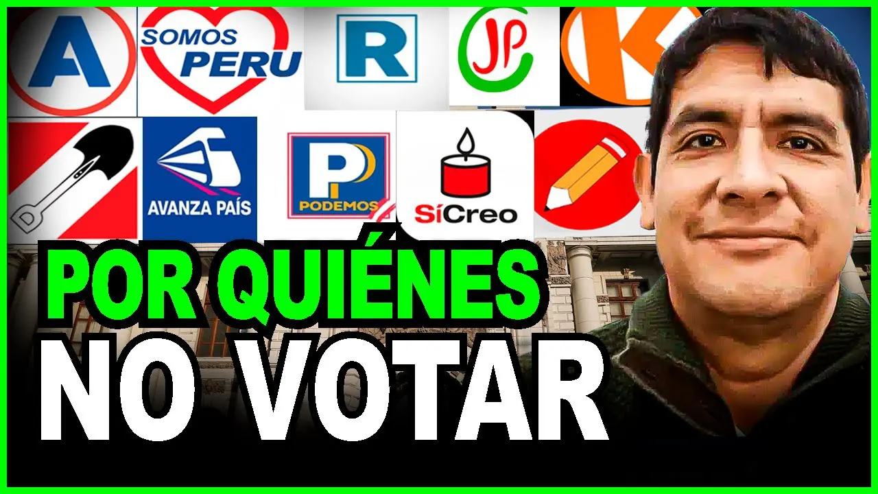 Reproducir: URGENTE! POR QUIÉNES NO VOTAR CON ANDRÉS SOTIL
