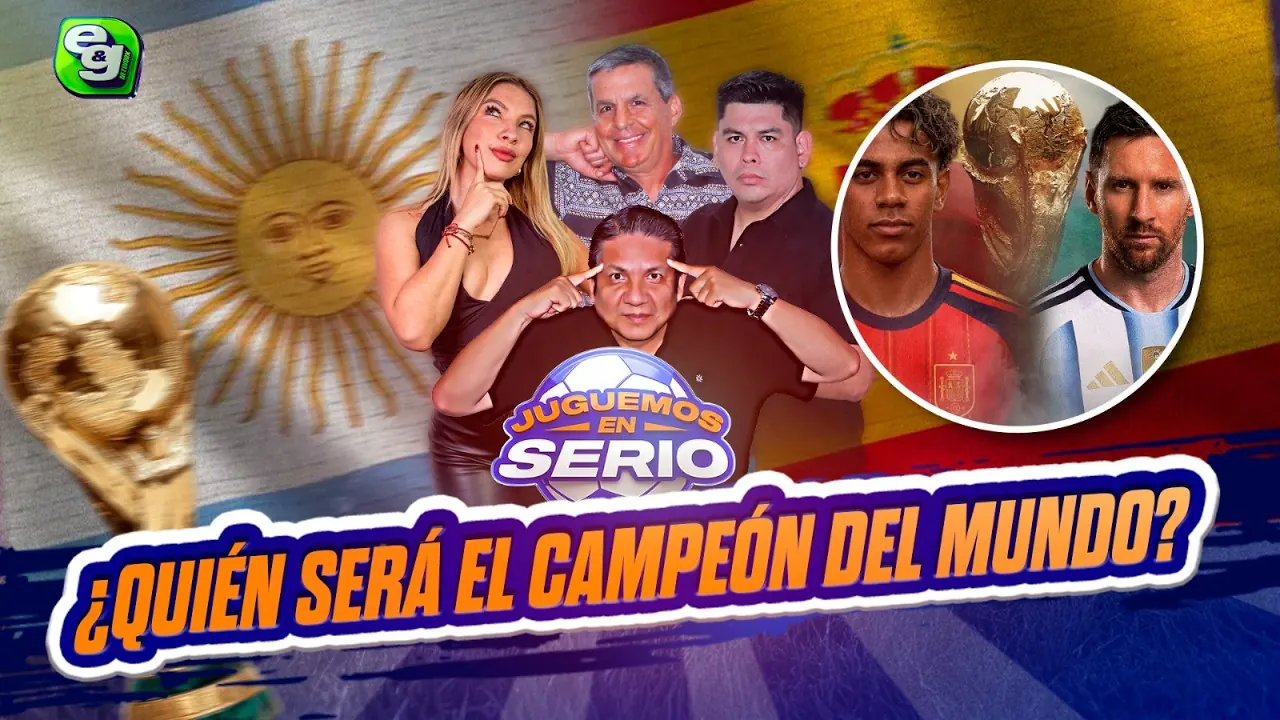 Reproducir: [JES] ¡LA FINALÍSIMA EN LA FINAL DEL MUNDO! ARGENTINA VS ESPAÑA: ¿QUIÉN SERÁ EL CAMPEÓN DEL MUNDO? 🏆