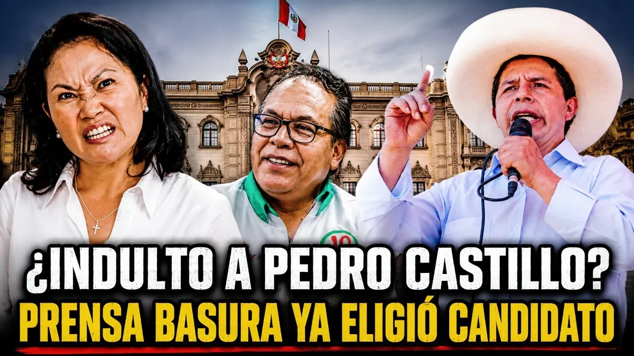Reproducir: ¿Indultarán a Pedro Castillo? | Prensa elige a Keiko FUJIMORI | Congreso destruye a Delia Espinoza