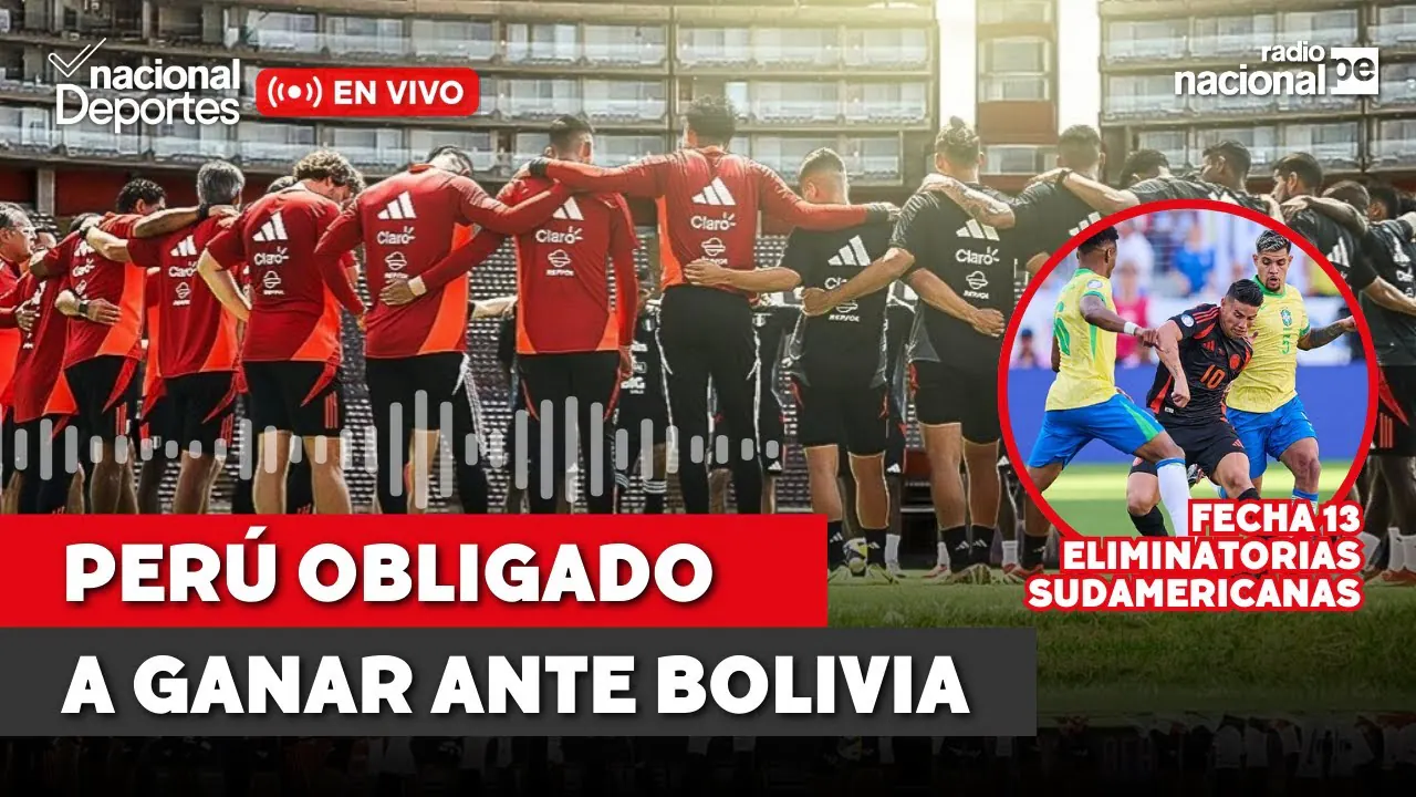 Reproducir: Radio Nacional EN VIVO: Nacional Deportes 20/03/25 | PERÚ BOLIVIA La Previa | Fecha 13 ELIMINATORIAS