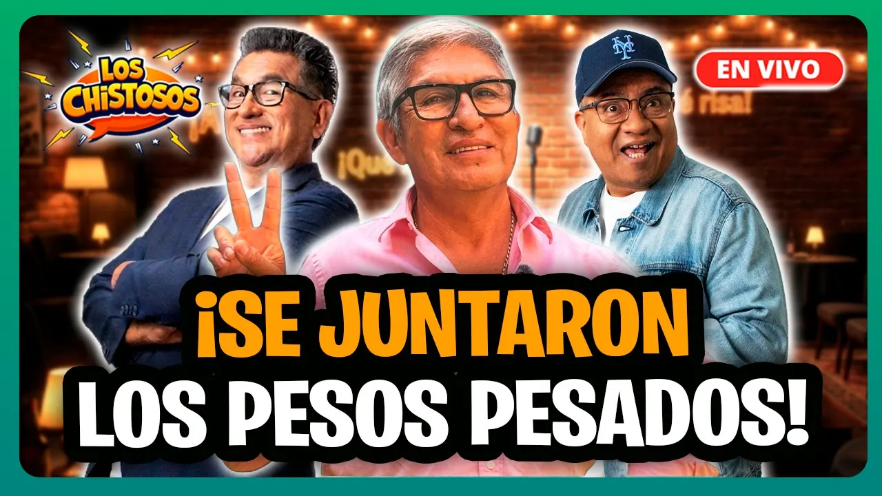 Reproducir: LOS CHISTOSOS 🔴EN VIVO ¡FERNANDO ARMAS NOS VISITA HOY! Tarde de chacota sin filtro