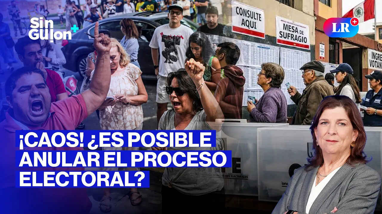 Reproducir: ELECCIONES 2026: SEGUNDA JORNADA DE VOTACIÓN SE REALIZA HOY | SIN GUION CON ROSA MARÍA PALACIOS