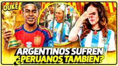 ESPAÑA CAMPEÓN: ¿ARGENTINOS MALOS PERDEDORES? FT DABURA DEPORTES | OUKE