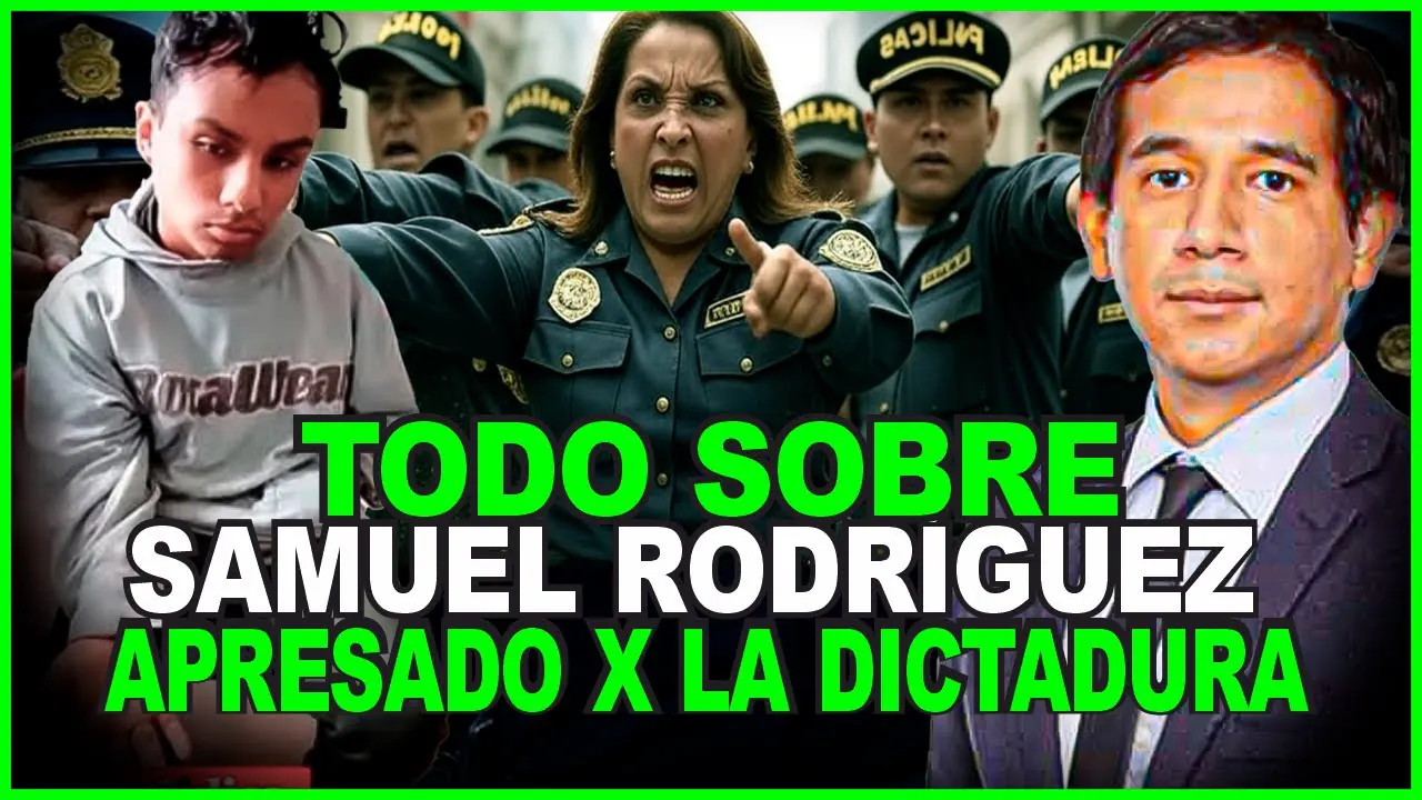 Reproducir: LiBERTAD! habla Mario Rodriguez y Rodrigo Noblecilla padre y abg de Samuel apresado por protestar