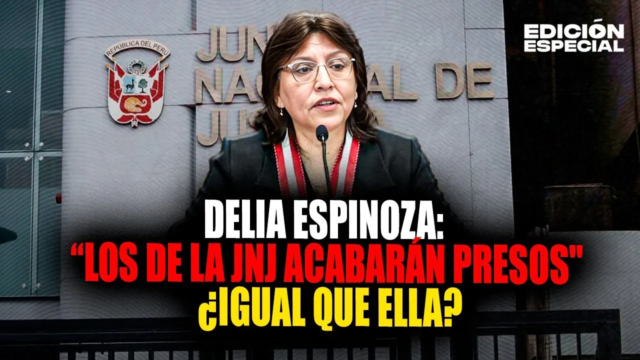 Reproducir: #EnVivo Delia Espinoza asegura que los miembros de la JNJ van a terminar presos... ¿igual que ella?