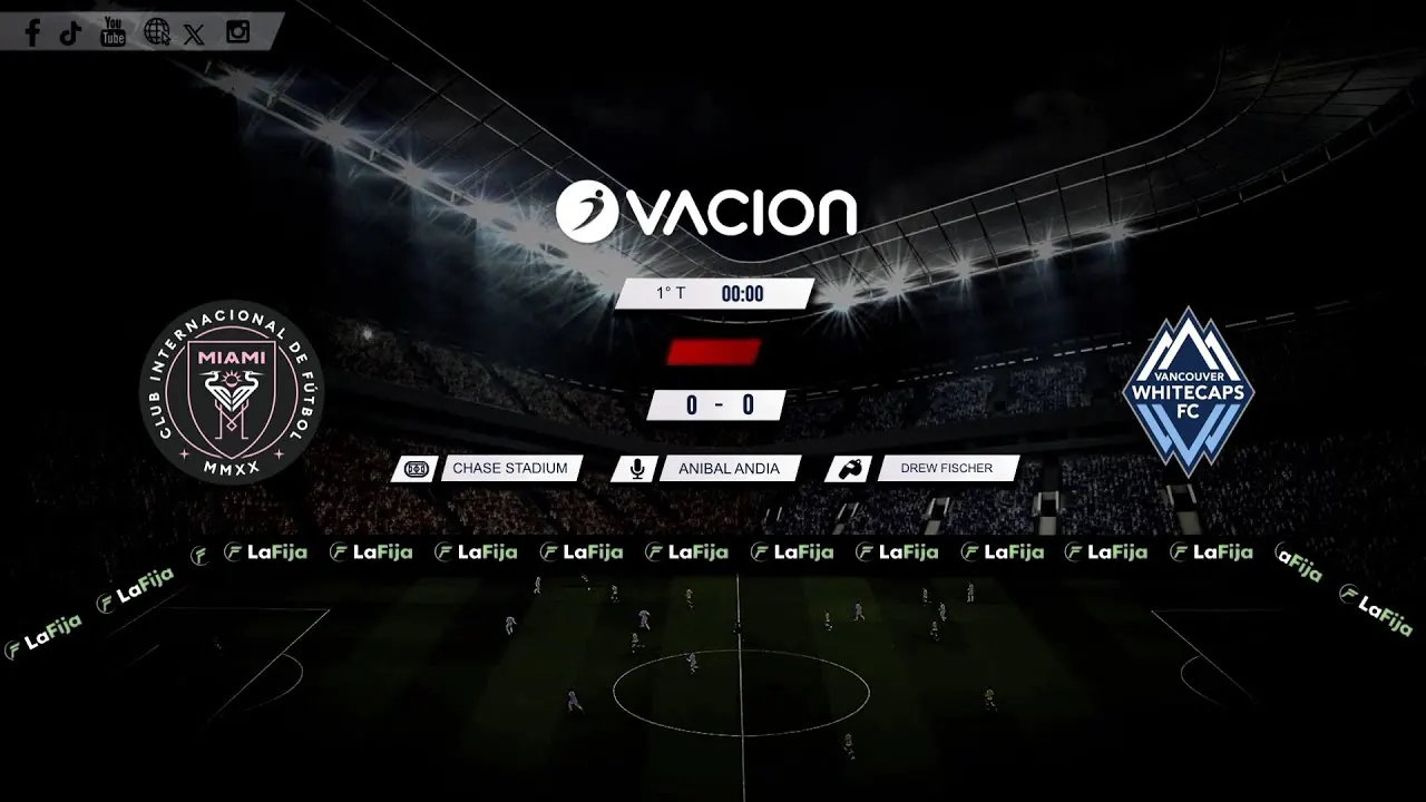 Reproducir: INTER MIAMI VS VANCOUVER EN VIVO POR RADIO OVACION