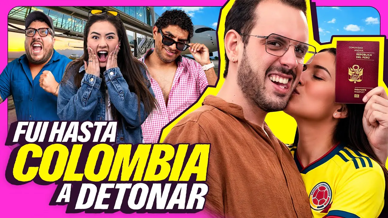 Reproducir: ME FUI HASTA COLOMBIA PARA DETONAR | ¿QUÉ TAN LEJOS VIAJASTE POR CALENTÓN? | GOOD FLORO