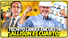 TECHITO BRUCE LIDERA ENCUESTAS Y FRANCIS ALLISON ES CUARTO | OUKE