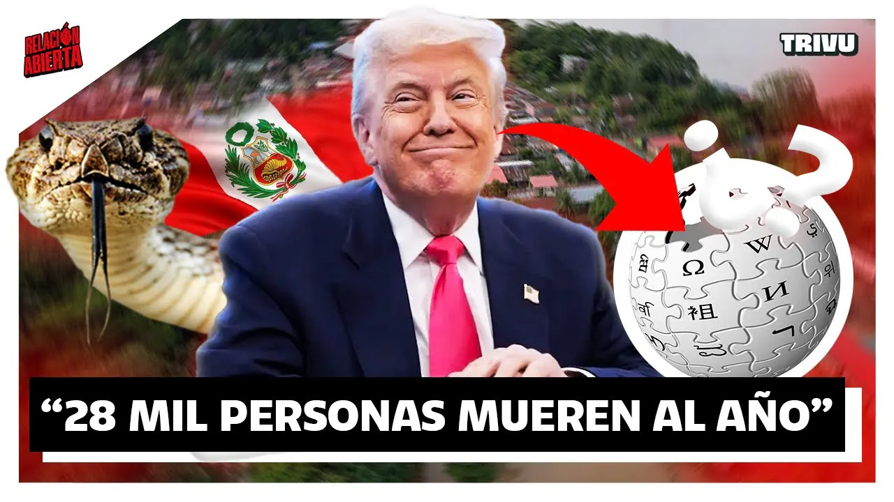 Reproducir: TRUMP DESATA POLÉMICA: “MILES DE PERUANOS MUEREN POR SERPIENTES” | RELACIÓN ABIERTA💘