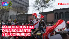 Jóvenes y gremios alzan la voz: marcha contra Dina Boluarte | #EnVivoLR