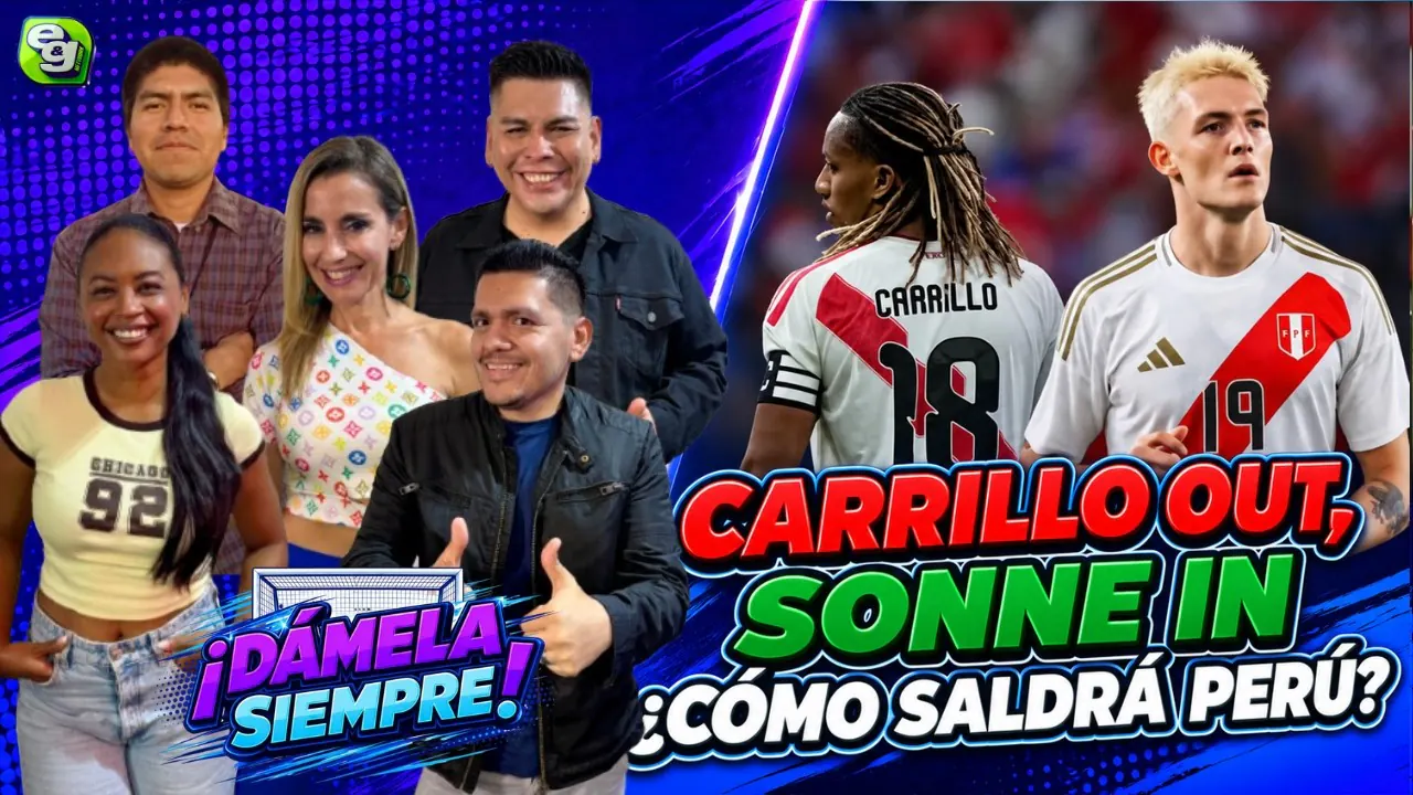 Reproducir: [DS] 🔥 ¡CARRILLO OUT! SONNE SE METE AL ONCE ¿CÓMO SALDRÁ PERÚ?
