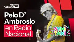 Pelo D' Ambrosio EN VIVO en "Ayni taki" | Radio Nacional, hoy 10 de junio del 2026