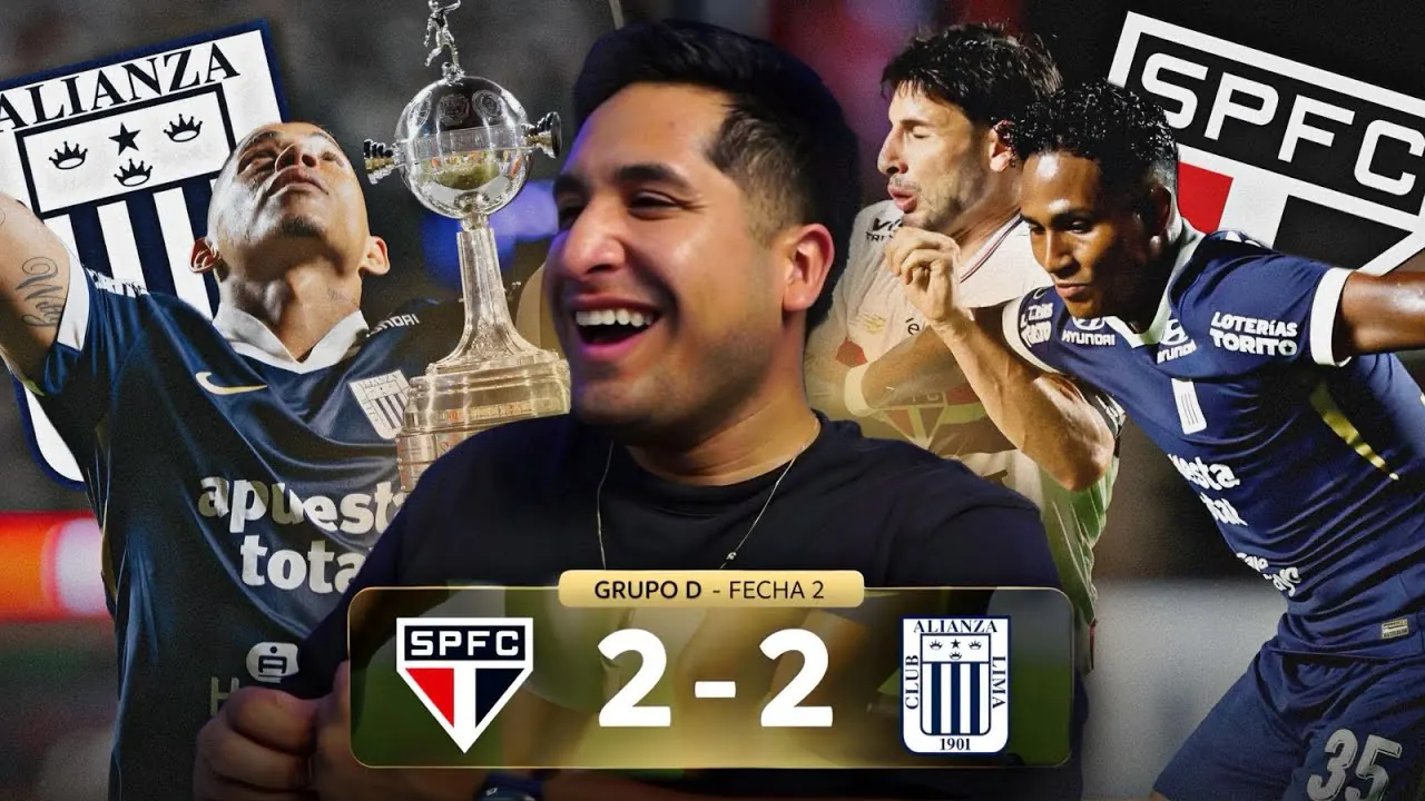 Reproducir: APRENDAN A JUGAR LA COPA🏆ALIANZA SE HACE GIGANTE EN EL MORUMBI💥QUEVEDO A LO CR7