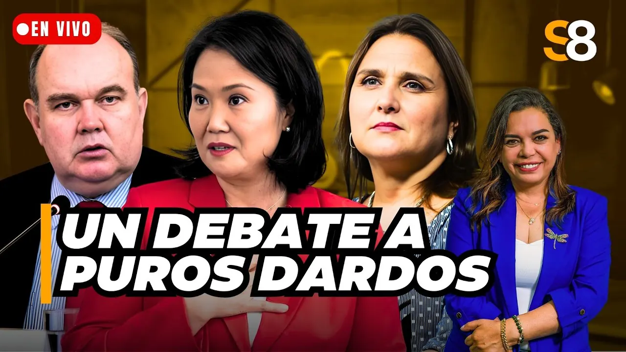 Reproducir: 🟡 KEIKO FUJIMORI, LÓPEZ ALIAGA Y PÉREZ TELLO SE CONFRONTARON EN DEBATE PRESIDENCIAL | S8 #FEEG2026