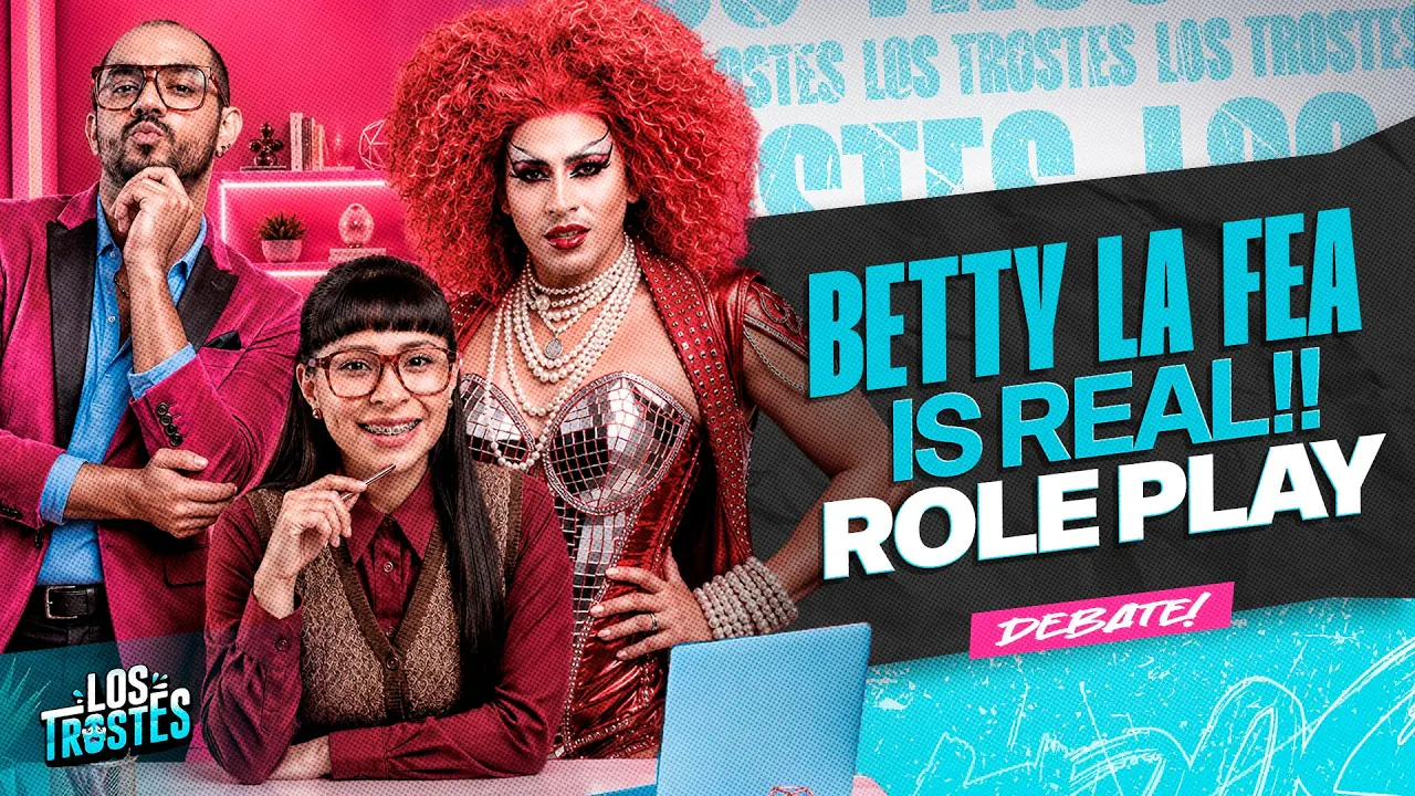 Reproducir: #LOSTROSTES | HOY: BETTY LA FEA CHALLENGE ¡ SE HIZO CANON!!🔥