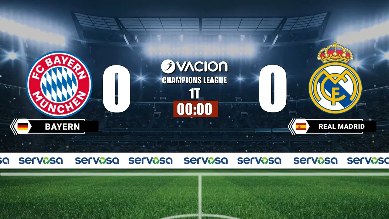 Reproducir: BAYERN MUNICH vs REAL MADRID por RADIO OVACION | CHAMPIONS LEAGUE