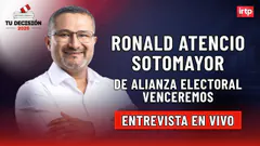Entrevista a Ronald Atencio de Venceremos | "Tu decisión 2026" por TVPerú Noticias