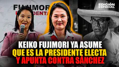 #EnVivo Keiko Fujimori ya asume que es la presidente electa y da por cerrado el resultado electoral