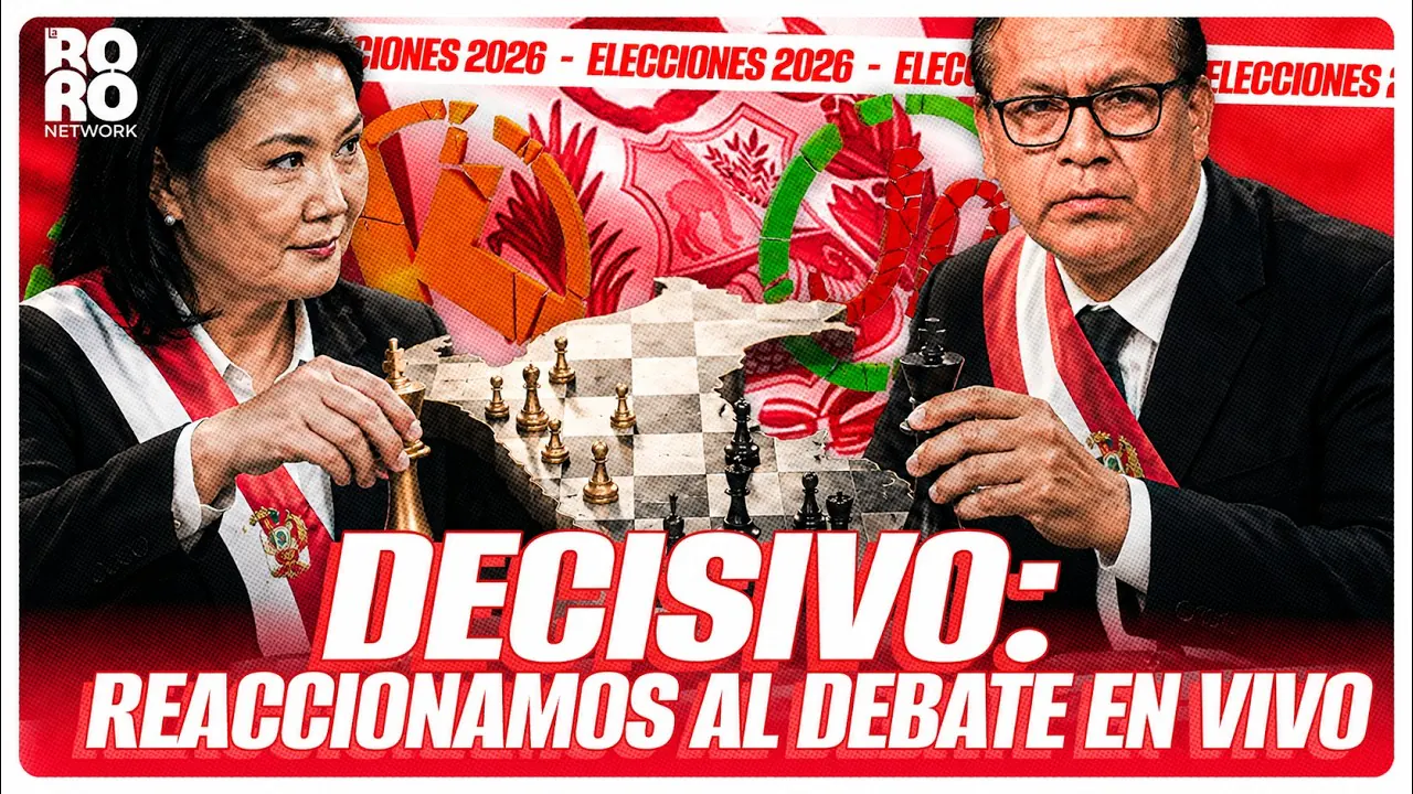 Reproducir: ¡SE DEFINE TODO! KEIKO VS ROBERTO SÁNCHEZ 🔥 | DEBATE PRESIDENCIAL EN VIVO 🔴