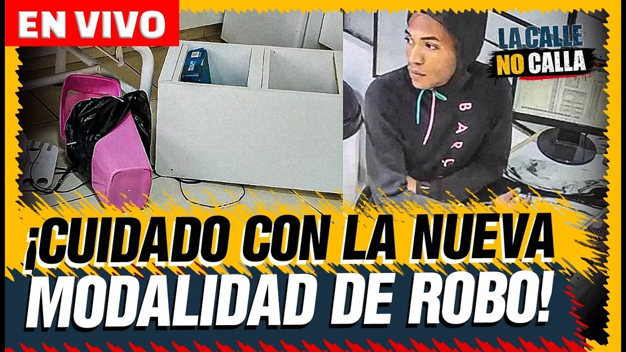 Reproducir: 🔴 EN VIVO – CUIDADO CON ESTA NUEVA MODALIDAD DE ROBO | LA CALLE NO CALLA