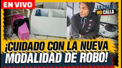 EN VIVO – CUIDADO CON ESTA NUEVA MODALIDAD DE ROBO | LA CALLE NO CALLA