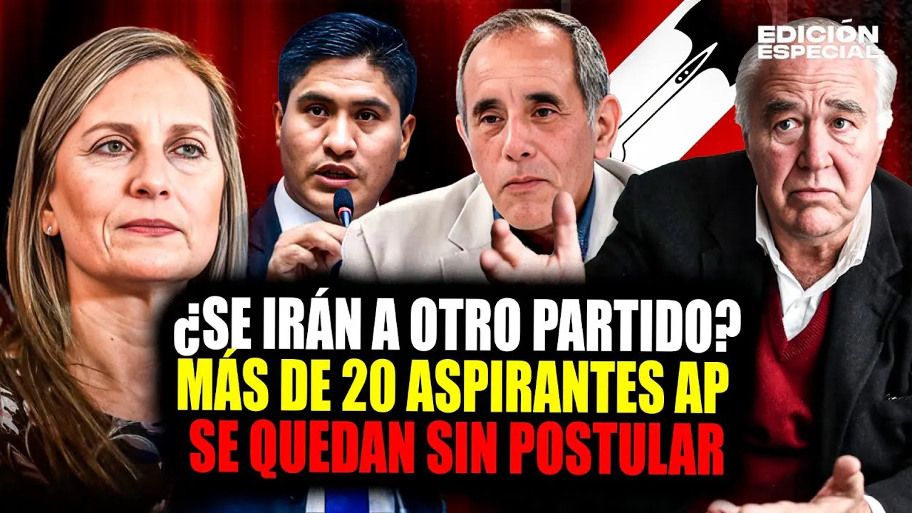 Reproducir: #EnVivo Acción Popular: Más de 20 congresistas y experlamentarios se quedan sin postular